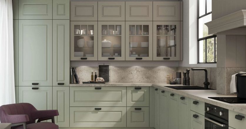 Burger Mara modern landhaus konyha, amelytől otthonos lesz a mindennap