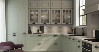 Burger Mara modern landhaus konyha, amelytől otthonos lesz a mindennap